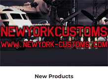 Tablet Screenshot of newyork-customs.com